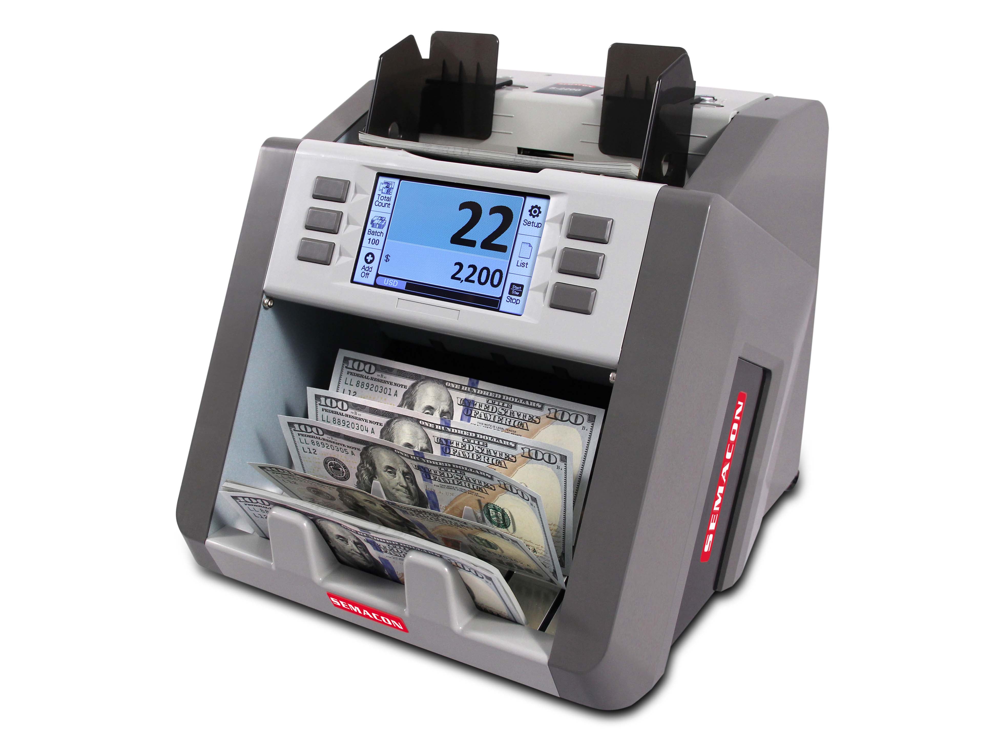 Semacon S-35 Electric/Manual Coin Counter - Safe and Vault Store.com