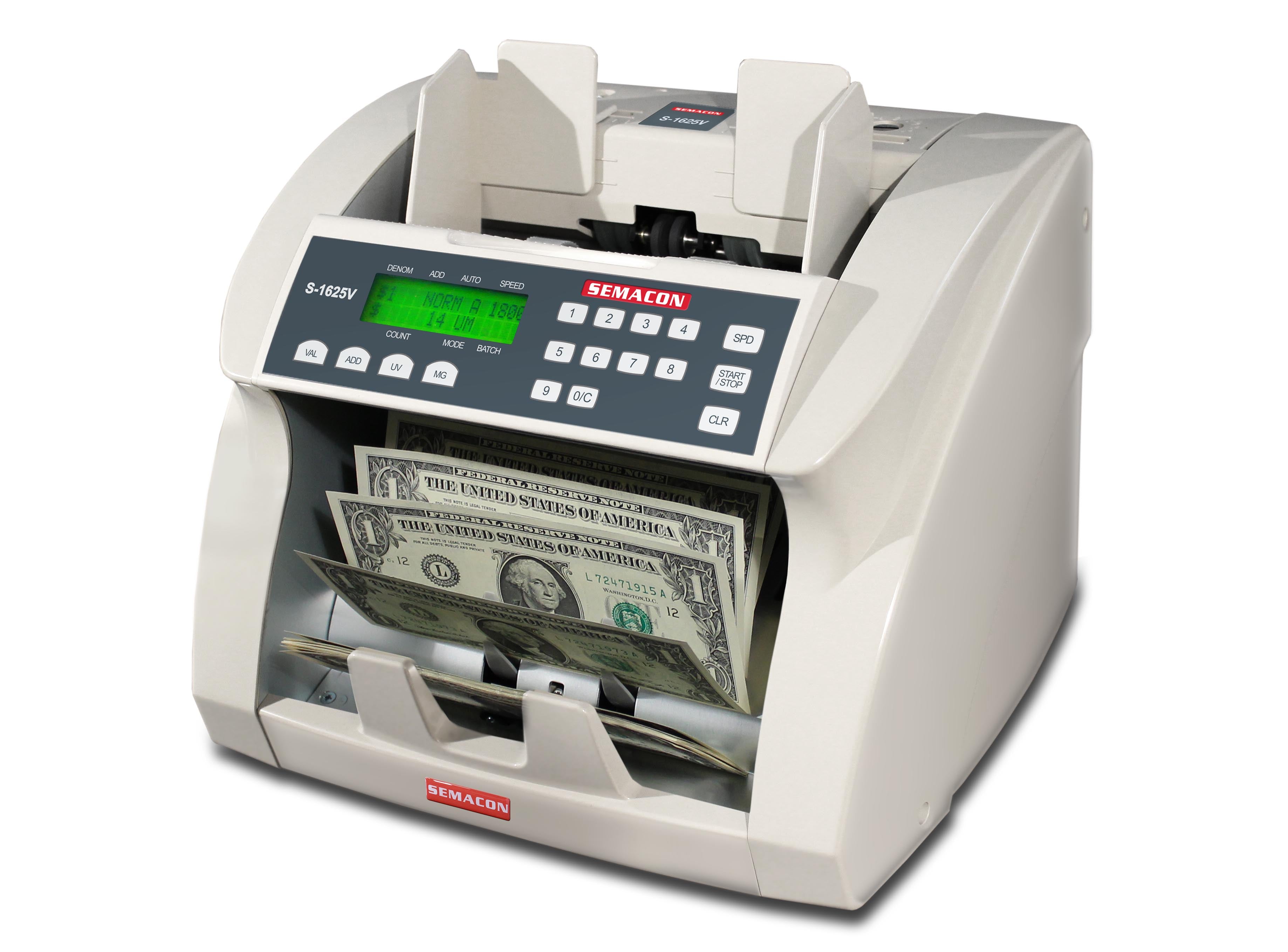 Semacon S‐1625V Currency Counter